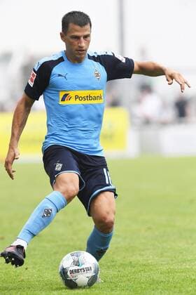 Fussball 1.Bundesliga Saison 2019 2020 Testspiel SCO Angers vs Borussia Mönchengladbach 27.07.2019, Stadion an der Römerstrasse, Straelen, Stefan Lainer ,Borussia Mönchengladbach, Aktion, Einzelbild, DFL regulations prohibit any use of photographs as image sequences and or quasi video.
