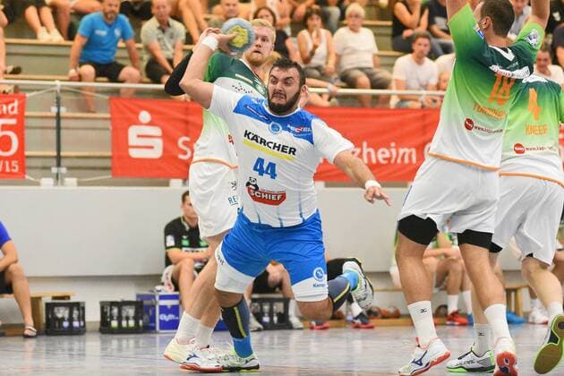 Zarko Peshevski (TVB 1898 Stuttgart 44) Handball , Maenner , Vorbereitung , Turnier, Altensteig , S-Cup , 27.07.2019, Foto:TBaur Eibner S-Cup TVB 1898 Stuttgart vs. HSG Wetzlar Altensteig Copyright: xEIBNER TobiasxBaurx EP_TBR
