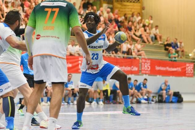 Luis Foege (TVB 1898 Stuttgart 23) Handball , Maenner , Vorbereitung , Turnier, Altensteig , S-Cup , 27.07.2019, Foto:TBaur Eibner S-Cup TVB 1898 Stuttgart vs. HSG Wetzlar Altensteig Copyright: xEIBNER TobiasxBaurx EP_TBR