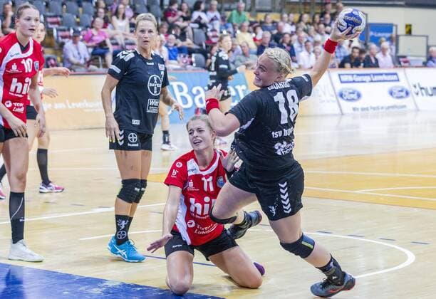 Handball-Testspiel TSV Bayer 04 Leverkusen vs. Buxtehuder SV 28:23 Impressionen vom Handball-Testspiel TSV Bayer 04 Leverkusen vs. Buxtehuder SV 28:23 am 27. 7. 2019 in Leverkusen, Ostermann-Arena, Deutschland Copyright: xBEAUTIFULxSPORTS RalfxKardesx
