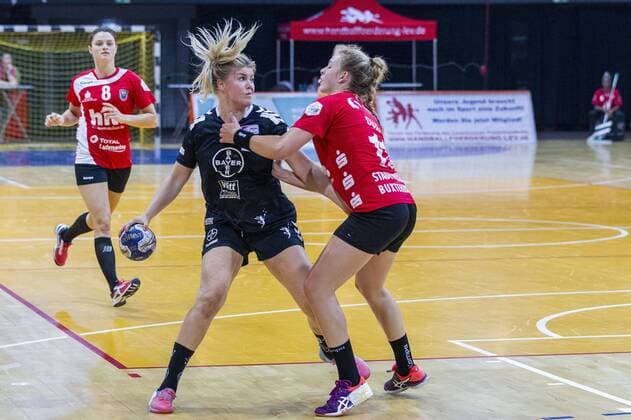 Handball-Testspiel TSV Bayer 04 Leverkusen vs. Buxtehuder SV 28:23 Impressionen vom Handball-Testspiel TSV Bayer 04 Leverkusen vs. Buxtehuder SV 28:23 am 27. 7. 2019 in Leverkusen, Ostermann-Arena, Deutschland Copyright: xBEAUTIFULxSPORTS RalfxKardesx