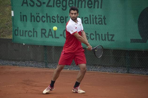 KTHC Rot-Weiss Köln - Mannheim 1. Tennis Bundesliga Saison 2019 2020 Koeln Deutschland Datum: 28.07.2019 Hazem Naow (RW Köln)