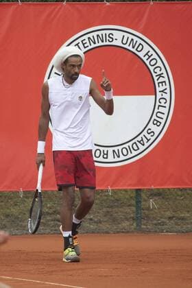 KTHC Rot-Weiss Köln - Mannheim 1. Tennis Bundesliga Saison 2019 2020 Koeln Deutschland Datum: 28.07.2019 Dustin Brown (RW Köln)