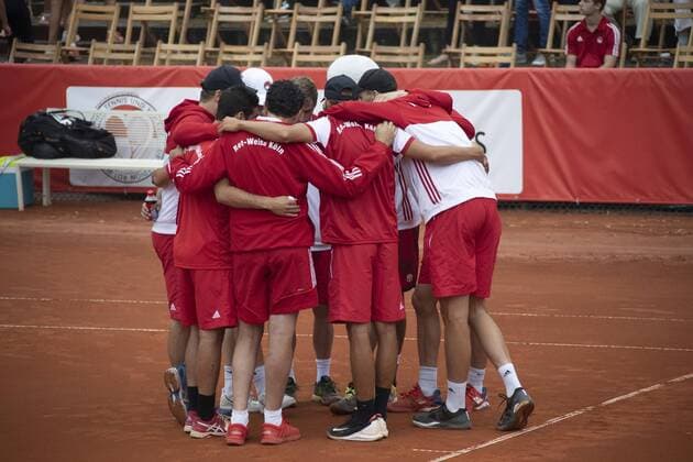 KTHC Rot-Weiss Köln - Mannheim 1. Tennis Bundesliga Saison 2019 2020 Koeln Deutschland Datum: 28.07.2019 Mannschaft