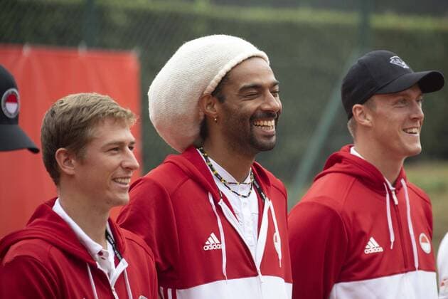 KTHC Rot-Weiss Köln - Mannheim 1. Tennis Bundesliga Saison 2019 2020 Koeln Deutschland Datum: 28.07.2019 Dustin Brown (RW Köln)