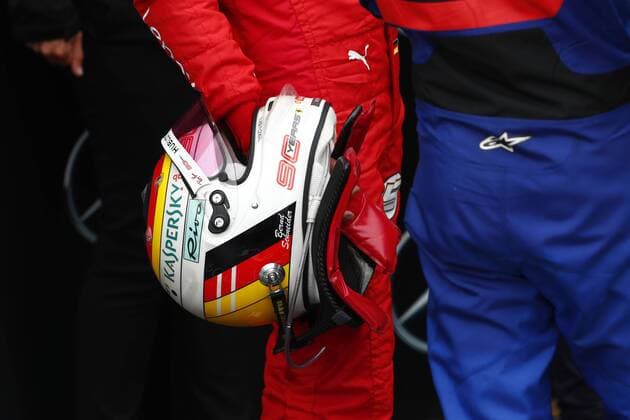 Motorsports: FIA Formula One World Championship, WM, Weltmeisterschaft 2019, Grand Prix of Germany, 5 Sebastian Vettel (GER, Scuderia Ferrari Mission Winnow), Hockenheim Germany