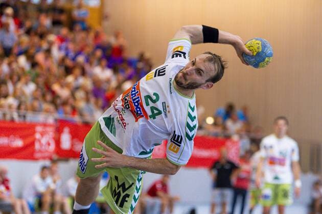 Altensteig, Deutschland 28. Juli 2019: HBL - S-Cup 19 20 - FA Göppingen vs. HSG Wetzlar Marcel Schiller (Goeppingen) Altensteig Eichwaldhalle Baden-Württemberg Deutschland