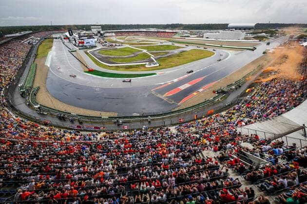 Motorsports: FIA Formula One World Championship, WM, Weltmeisterschaft 2019, Grand Prix of Germany, General view Hockenheim Germany