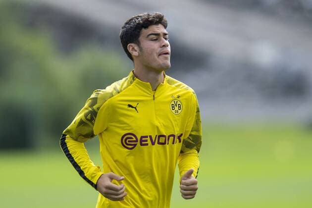 Fußball: Saison 2019 2020, Trainingslager von Borussia Dortmund am 29.07.2019 in Bad Ragaz (Schweiz). Dortmunds Giovanni Reyna läuft. Copyright: xKirchner Inderliedx