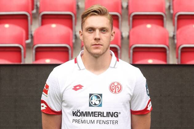 FLORIAN MUELLER 1. FSV MAINZ 05 FUSSBALL, GER, 1.BL, PORTRAETTERMIN 2019 2020, 