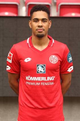 PHILLIPP MWENE 1. FSV MAINZ 05 FUSSBALL, GER, 1.BL, PORTRAETTERMIN 2019 2020, 