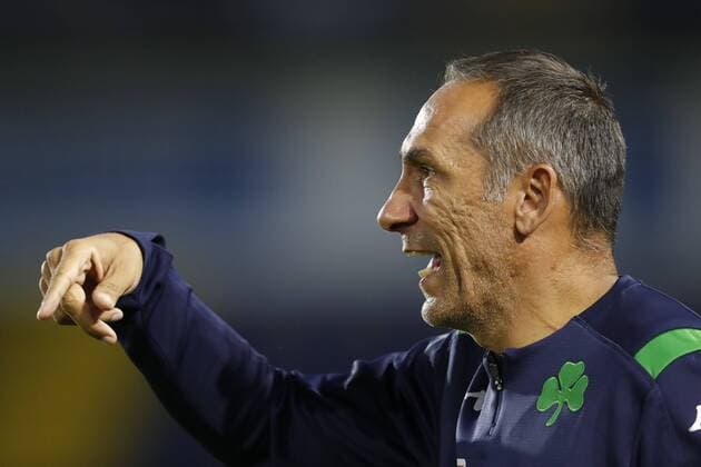 Panathinaikos FC coach George Donis during the Pre-season Friendly match between NAC Breda and Panathinaikos FC at Rat Verlegh stadium on July 29, 2019 in Breda, The Netherlands Pre-Season Friendly 2019 2020 xVIxVIxImagesx xMauricexvanxSteenxIVx 200554862