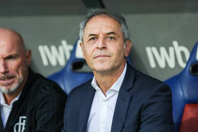 Fussball Champions League Qualifikationsrunde 2 - 19 20 - FC Basel 1893 vs. PSV Eindhoven - 30-07-2019 Marcel Koller (FC Basel Trainer), beim Fussball Champions League Spiel Qualifikationsrunde 2 zwischen dem FC Basel 1893 und PSV Eindhoven, am Dienstag, den 30. Juli 2019 Sankt Jakob Park in Basel (Schweiz). Copyright: xBEAUTIFULxSPORTS G.xHubbsx