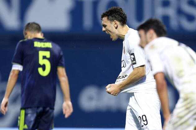 Zagreb: Uzvratni susret 2. pretkola Lige prvaka izmeÄ‘u Dinama i Saburtala 30.07.2019., Zagreb, Croatia - 2nd leg of Second Qualifying round of UEFA Champions League between GNK Dinamo and FC Saburtalo at Maksimir Stadium.Ognien Rololic.  LukaxStanzl PIXSELL