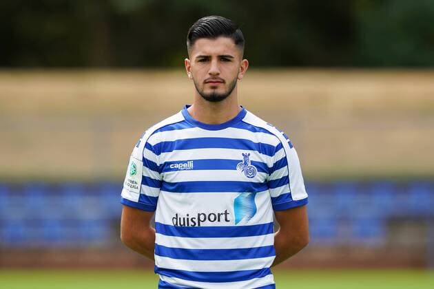 Leonardo Marino ( MSV Duisburg ), Fussball - A-Junioren - Saison 2019 2020 - MSV Duisburg U19 Fototermin, Duisburg, BSA Westender Strasse, 31.07.2019, DFB regulations prohibit any use of photographs as image sequences and or quasi-video Duisburg BSA Westender Strasse Nordrhein-Westfalen Deutschland