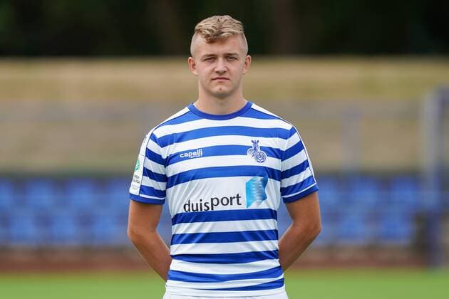 Marvin Kura ( MSV Duisburg ), Fussball - A-Junioren - Saison 2019 2020 - MSV Duisburg U19 Fototermin, Duisburg, BSA Westender Strasse, 31.07.2019, DFB regulations prohibit any use of photographs as image sequences and or quasi-video Duisburg BSA Westender Strasse Nordrhein-Westfalen Deutschland