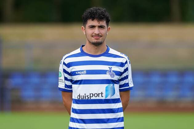 Cihan Ulusoy ( MSV Duisburg ), Fussball - A-Junioren - Saison 2019 2020 - MSV Duisburg U19 Fototermin, Duisburg, BSA Westender Strasse, 31.07.2019, DFB regulations prohibit any use of photographs as image sequences and or quasi-video Duisburg BSA Westender Strasse Nordrhein-Westfalen Deutschland