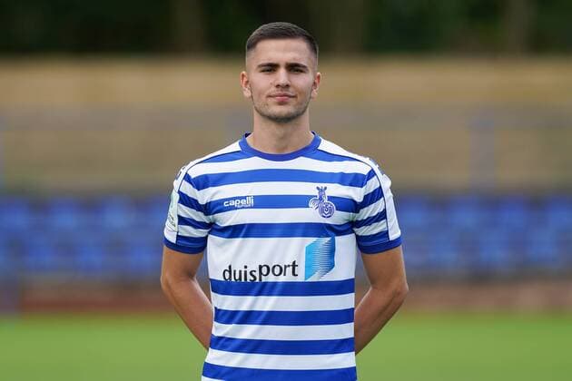 Ismet Batmaz ( MSV Duisburg ), Fussball - A-Junioren - Saison 2019 2020 - MSV Duisburg U19 Fototermin, Duisburg, BSA Westender Strasse, 31.07.2019, DFB regulations prohibit any use of photographs as image sequences and or quasi-video Duisburg BSA Westender Strasse Nordrhein-Westfalen Deutschland