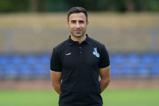 Trainer Engin Vural ( MSV Duisburg ), Fussball - A-Junioren - Saison 2019 2020 - MSV Duisburg U19 Fototermin, Duisburg, BSA Westender Strasse, 31.07.2019, DFB regulations prohibit any use of photographs as image sequences and or quasi-video Duisburg BSA Westender Strasse Nordrhein-Westfalen Deutschland