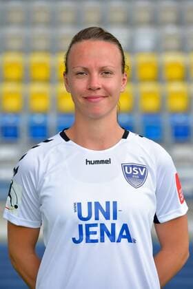 12 Jana SedlÃ ckovÃ , FF USV Jena, Saison 2019 2020 im Ernst-Abbe-Sportfeld. Jena Thueringen Deutschland