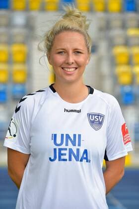 7 Isabelle Knipp, FF USV Jena, Saison 2019 2020 im Ernst-Abbe-Sportfeld. Jena Thueringen Deutschland