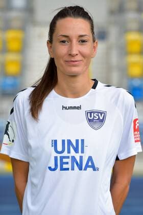 10 Merza Julevic, FF USV Jena, Saison 2019 2020 im Ernst-Abbe-Sportfeld. Jena Thueringen Deutschland