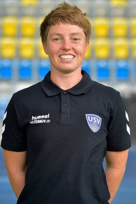 Susann Utes, Mannschaftsbetreuerin FF USV Jena, FF USV Jena, Saison 2019 2020 im Ernst-Abbe-Sportfeld. Jena Thueringen Deutschland