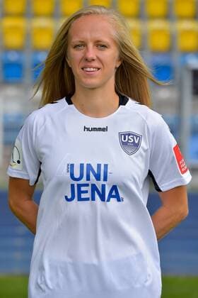 20 Jitka Chlastakova, FF USV Jena, Saison 2019 2020 im Ernst-Abbe-Sportfeld. Jena Thueringen Deutschland
