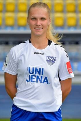22 Any Adam, FF USV Jena, Saison 2019 2020 im Ernst-Abbe-Sportfeld. Jena Thueringen Deutschland