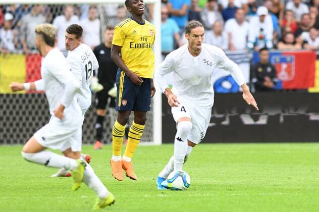 Mateo Pavlovic (Angers SCO) FOOTBALL : Angers SCO vs Arsenal - Amical- 31 07 2019 RonanHoussin Panoramic 