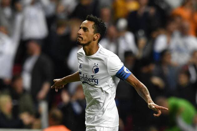 FCKs Carlos Zeca (10) scorer til 1-0. Champions League Kval 2. runde - FC Koebenhavn vs. The New Saints FC onsdag den 31. juli 2019. Anders Kjaerbye - Ritzau Scanpix. , Denmark Copyright: AndersxKjaerbye xRitzauxScanpixx cop101 spdk20190731-205751-L