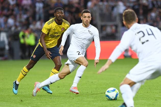 Mathias Pereira Lage (Angers SCO) FOOTBALL : Angers SCO vs Arsenal - Amical- 31 07 2019 RonanHoussin Panoramic 