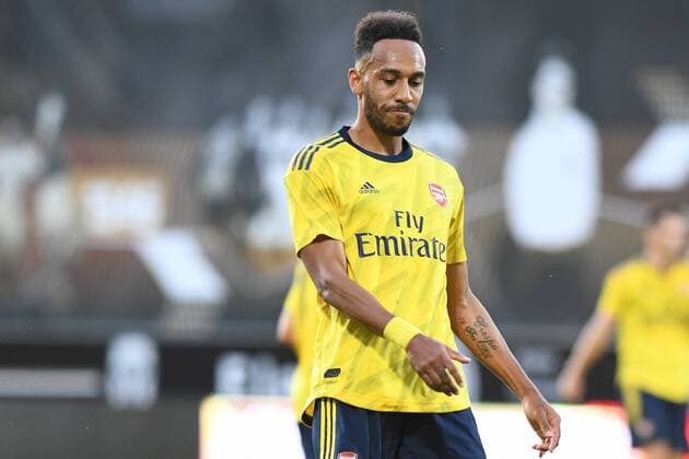 Pierre-Emerick Aubameyang (Arsenal) FOOTBALL : Angers SCO vs Arsenal - Amical- 31 07 2019 RonanHoussin Panoramic 