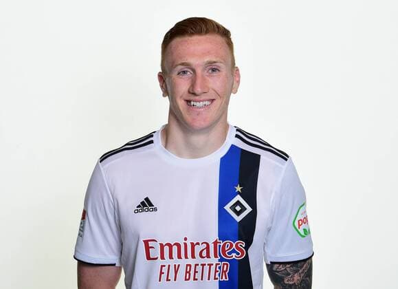 David Bates (HSV) 27.06.19, Hamburg, Porträttermin, Fussball, GER, Hamburger SV, Porträttermin 2019 2020, 2. Bundesliga, 2.BL,