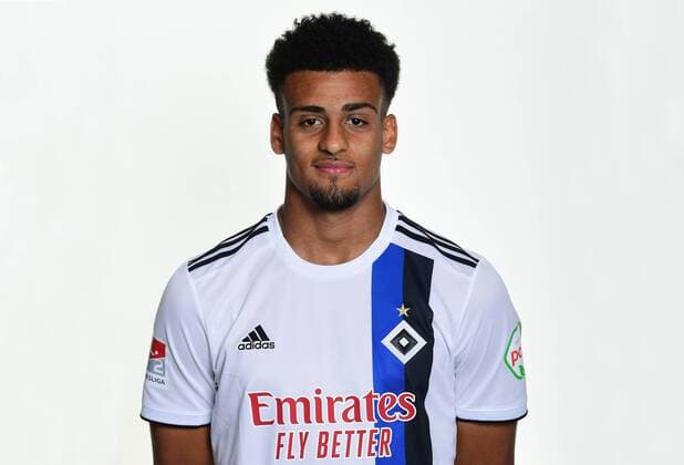 Joshua Vagnoman (HSV) 27.06.19, Hamburg, Porträttermin, Fussball, GER, Hamburger SV, Porträttermin 2019 2020, 2. Bundesliga, 2.BL,