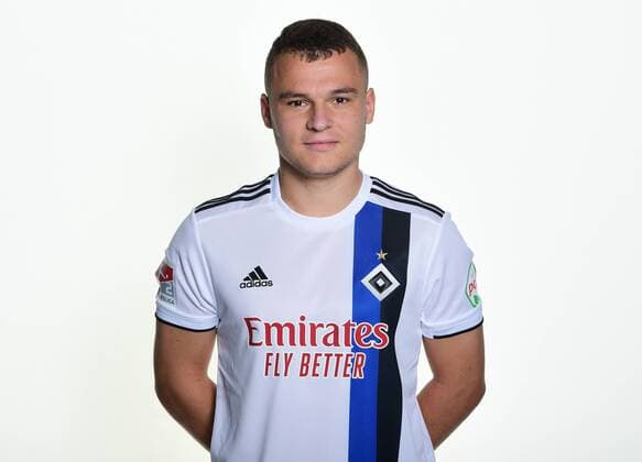 Vasilije Janjicic (HSV) 16.07.19, Hamburg, Porträttermin, Fussball, GER, Hamburger SV, Porträttermin 2019 2020, 2. Bundesliga, 2.BL,