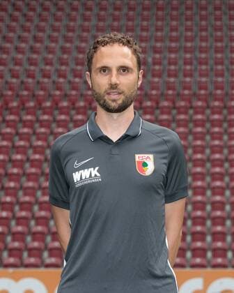 Daniel Müller (Reha- und Athletiktrainer); FC Augsburg 1907; 1.BL, Porträttermin 2019 2020,