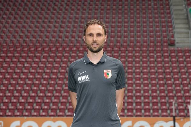 Daniel Müller (Reha- und Athletiktrainer); FC Augsburg 1907; 1.BL, Porträttermin 2019 2020,