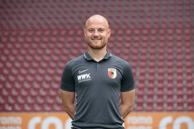 Jonas Scheuermann (Co.-Trainer); FC Augsburg 1907; 1.BL, Porträttermin 2019 2020,