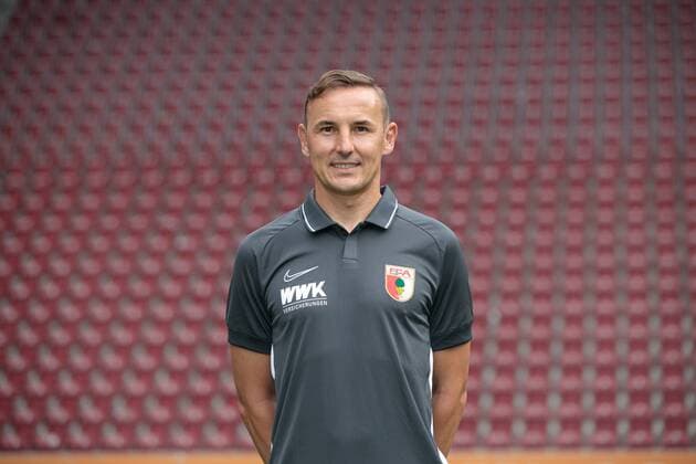 Tobias Zellner (Co.-Trainer); FC Augsburg 1907; 1.BL, Porträttermin 2019 2020,