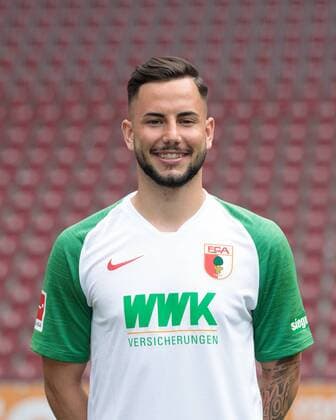 Marco Richter; FC Augsburg 1907; 1.BL, Porträttermin 2019 2020,