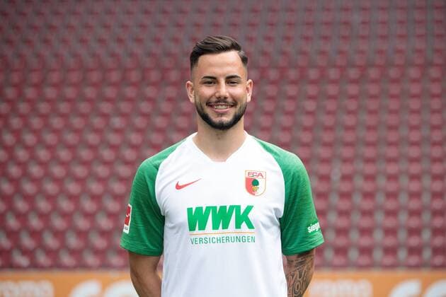 Marco Richter; FC Augsburg 1907; 1.BL, Porträttermin 2019 2020,