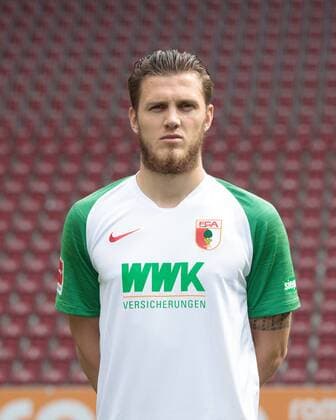 Jeffrey Gouweleeuw; FC Augsburg 1907; 1.BL, Porträttermin 2019 2020,