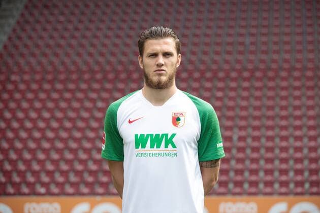 Jeffrey Gouweleeuw; FC Augsburg 1907; 1.BL, Porträttermin 2019 2020,