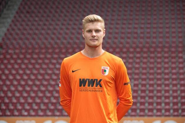 Benjamin Leneis (Torwart); FC Augsburg 1907; 1.BL, Porträttermin 2019 2020,