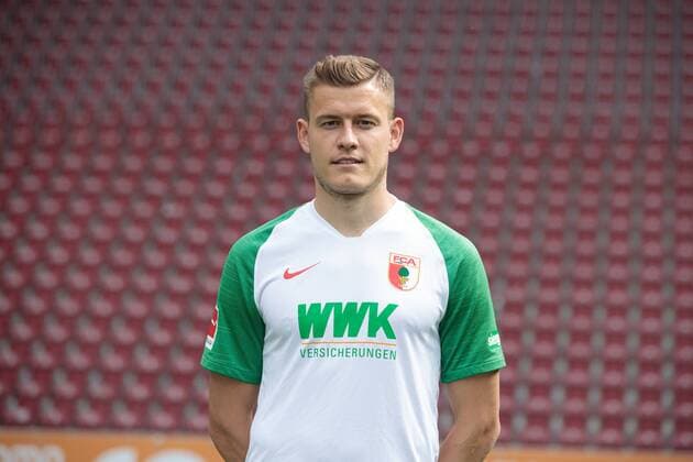 Alfred Finnbogason; FC Augsburg 1907; 1.BL, Porträttermin 2019 2020,