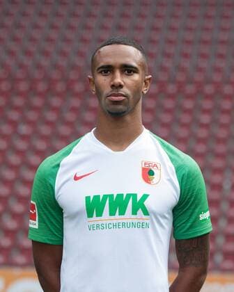 Noah Sarenren Bazee; FC Augsburg 1907; 1.BL, Porträttermin 2019 2020,
