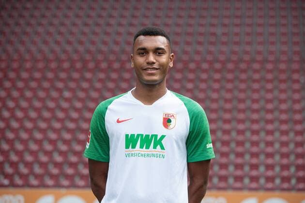 Maurice Malone; FC Augsburg 1907; 1.BL, Porträttermin 2019 2020,