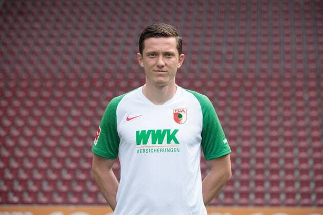 Michael Gregoritsch; FC Augsburg 1907; 1.BL, Porträttermin 2019 2020,