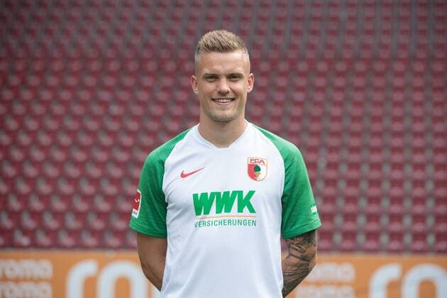 Philipp Max; FC Augsburg 1907; 1.BL, Porträttermin 2019 2020,